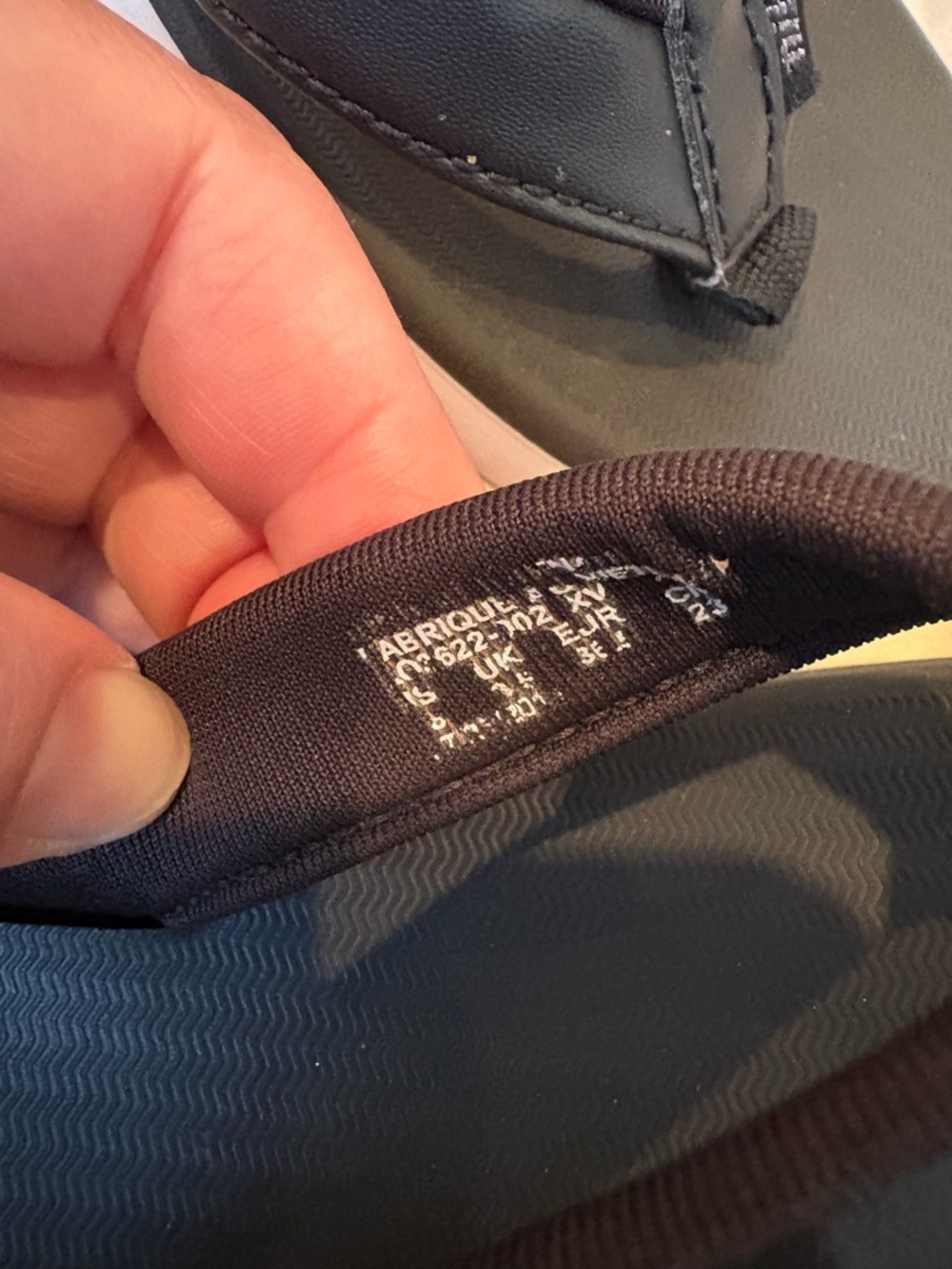 Nike Black and White Women's Flip Flop Sandals - Picture 8 of 10